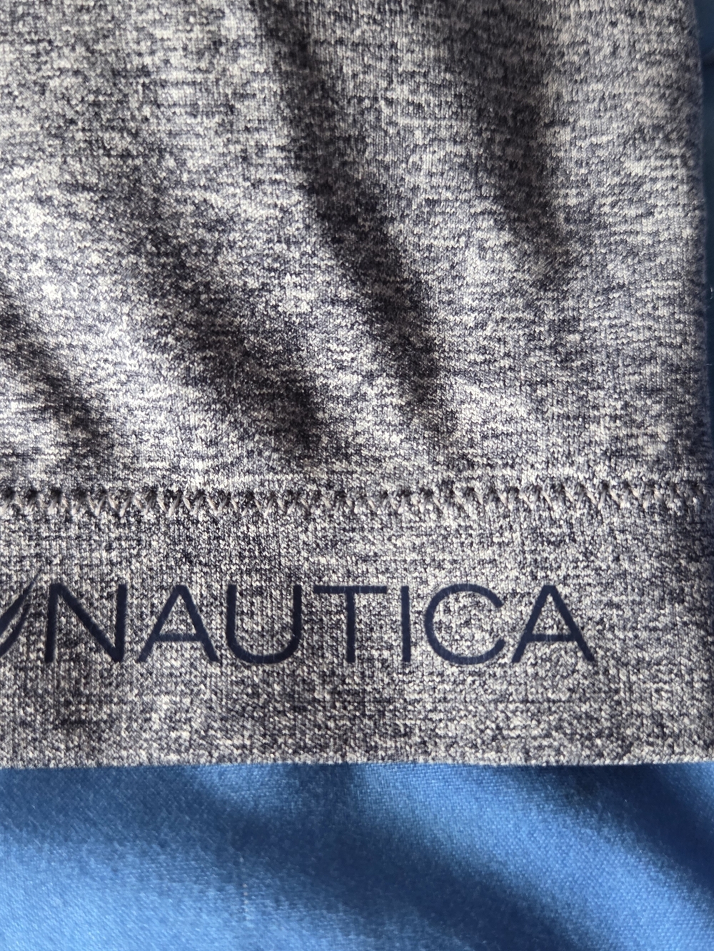 Nautica Intimates 1X Gray Heather Seamless Wireless Bralette Sports Bra Pullover - Picture 3 of 8